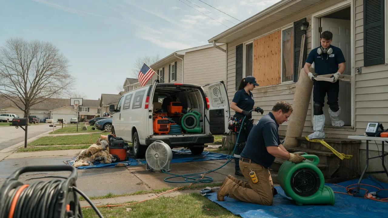 Water Damage Restoration in Denton, MT near me